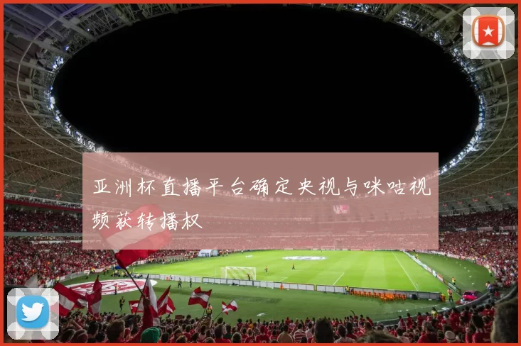 亚洲杯直播平台确定央视与咪咕视频获转播权
